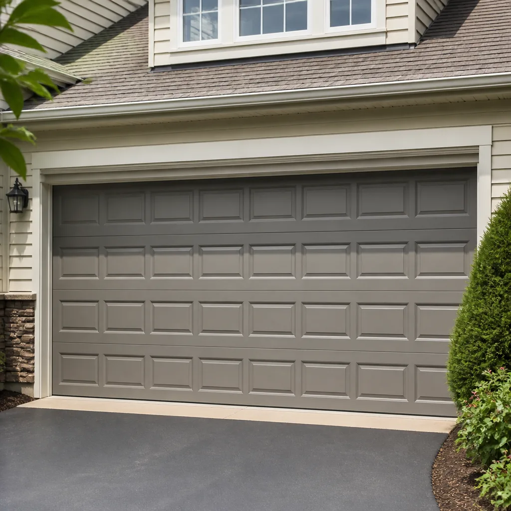 Raised-panel steel